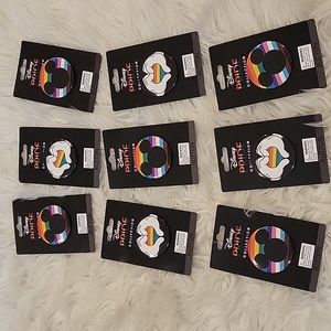 Disney Gay Pride Collection buttons/pins